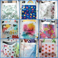 100 count 10×13 Poly Mailers Designer Self Adhesive Shipping Envelope Bags poly