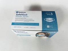 Medicom SafeMask Master Series ASTM Level 3 Ocean Surf Face Mask 50/PK 2057