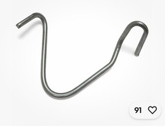 1000 pack Made in the USA Galvanized T-Post Fence Clips