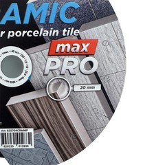 10″ Diamond Blade for Porcelain Tile – Max Pro 1.6mm – Tile Saw/Cutter