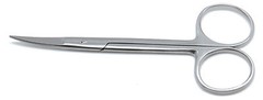 Iris Scissors Straight and Curved 4.5″ Surgical Dental Veterinary Tools Set of 2