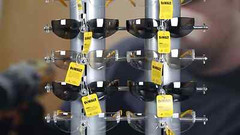 12 pack Dewalt DPG54-2D Protector SMOKE High Performance Safety GLASSES