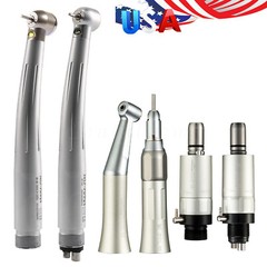 Self-power LED E-generator Dental High speed/ Low Speed Handpiece kit 2/4Hole