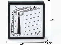 Midori Paintable Stamp Pre-Inked in Book – NEW