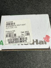 Asco Redhat 8222G095 3/4″ steam solenoid Valve 120VAC 120/60 2W new in Box