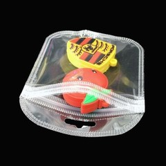 100/200 Clear Waterproof Polypropylene Plastic Zip Seal Bags for Jewelry Storage