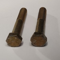 (Qty 25) 3/8-16 x 2-1/4″ Hex Head Cap Screws Bolts Grade 8 Yellow Zinc PT Course