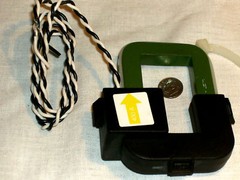 NEW EATON 60 HZ 400 A AMP 400A AC CURRENT SENSE TRANSFORMER SENSOR 5MV/AMP USA