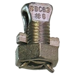 PANDUIT SPLIT BOLT CONNECTOR 6 AWG SBC6S-C BOX OF 100 PCS