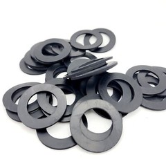 3/4″ ID Rubber Flat Washers 1 1/4″ OD 1/16″ Thick Heavy Duty Spacers EPDM .75 in