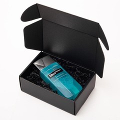 Small Black Shipping Boxes 25 Pack – Corrugated Mailing Box for Jewelry Gifts