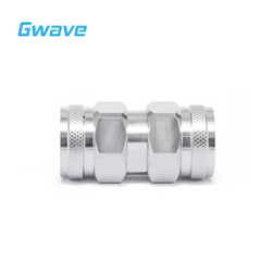 N Male to N Male Adapter, Passivated Stainless Steel, DC – 18GHz