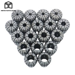 ER32 Collet Set 18 Pack Precision .0002″ TIR 7/32 3/4 Inch 1/32