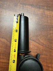 Adjustable Base Leg with Locking Casters 6.75″ 3/8-16 Tempurpedic Sleep Number