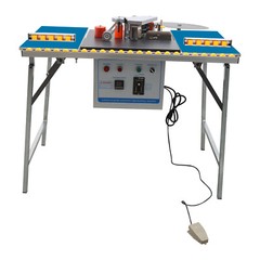 Woodworking Auto Curved&Straight Edge Banding Machine Double-sided Gluing 110V