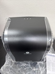 Marathon Mechanical No Touch Paper Towel Dispenser, Black