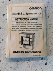OMRON H5L-A; 24h, 7day Time Switch – Free Shipping