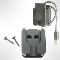 DIGITAL Universal DENTAL X-RAY SENSOR Storage Holder Wall Mount Black