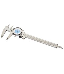 DASQUA 0-6″ STAINLESS STEEL DIAL CALIPER WITH DEPTH GAGE (2210-8280)