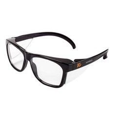 Black Safety Glasses 3 Pair Ansi Z87.1 Impact Protection Anti Fog Uv Protection