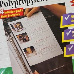 JM Heavyweight Top Loading 200 Pak Sheet Protectors Non-Glare8 1/2″ x 11″ 3 Hole