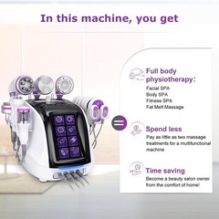 Multifunction 9 in 1 Beauty Machine for Body Massage Facial Skin Care Salon Use