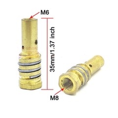 9pcs Mig Gun Tips Consumables fit HZXVOGEN 3 in1 HVM200 MIG145 Flux Core Welding
