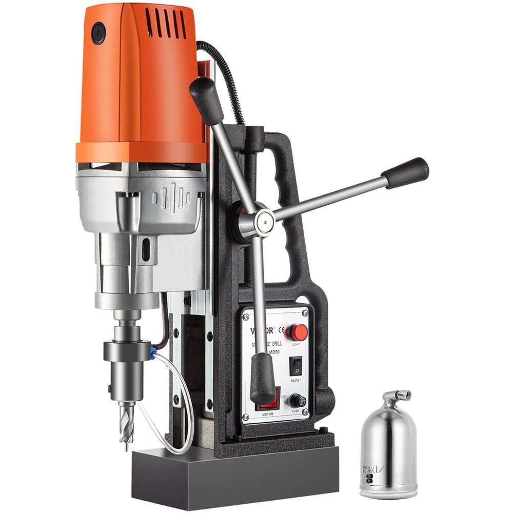 Industrial Grade 1550W Magnetic Drill 850RPM 2in Cap 13000N Magnetism