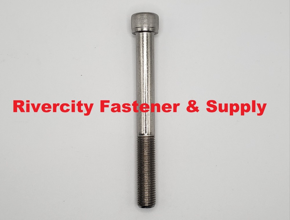7/16-20×4 Stainless Socket Allen Head Cap Screws .4375 x 4.0 7/16×14 x 4″ Bolts
