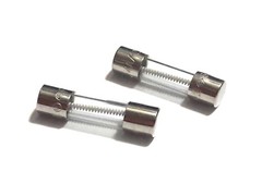 SET OF 2 4A/125V 4A 125V LF 239 LITTELFUSE SLOW BLOW GLASS FUSES 5X20mm