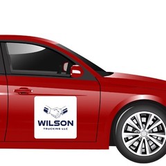Customized Full Color Car Magnet Sign for Businesses-Car-Truck-Van