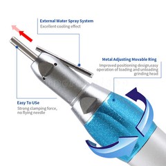 Dental Surgical Straight Handpiece 1:1 NoseCone With External Nozzle Pipe