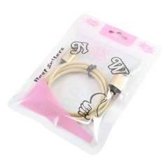 100/200/500 Clear Window Color New Product Packaging Zipper Bags with Hang Hole