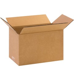 BOX USA 25 Pack of Long Corrugated Cardboard Boxes, 10 L x 6 W x 6 H, Kraft, …