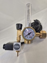 Yes Welder CO2 Regulator With 110V Solenoid Valve
