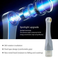 Woodpecker ILED II 1 Sec Dental Curing Light Resin Solidify Lamp 3000mW/cm2