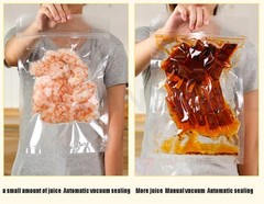 Flat Surface Vacuum Food Packaging Machine Commercial Wet/Dry Vacuum Sealer