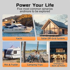 NEW 12V 100Ah LiFePO4 Lithium Battery 8000+ Deep Cycle BMS for RV Solar Off-grid