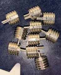10 X RECOIL 10-32 Keyserts Keylocking Threaded Inserts 10-32 X 3/8-16 74607 X 10
