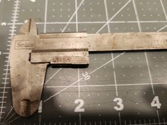 Vintage Sears Roebuck Vernier Caliper 4022 5″ Precision Tool Made in Sweden