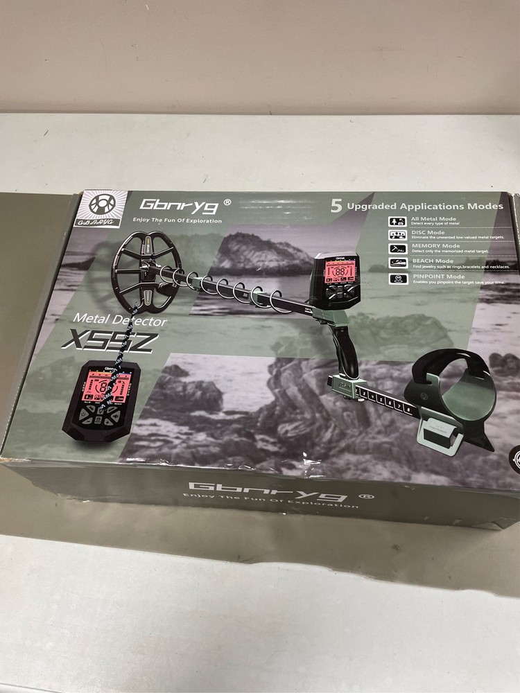 Professional Metal Detector for Adults,12″ IP68 Waterproof Search Coil with LCD