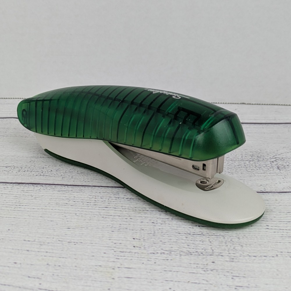Swingline Transparent Green Stapler Ergonomic Handheld Translucent ACCO Brands