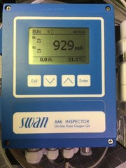 SWAN AMI INSPECTOR Trace Oxygen Analyzer QA + Humonics Veri-Flow 500 System