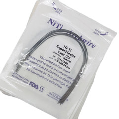Dental Orthodontic Niti Arch Wire Super Elastic Natural Nature Form Round