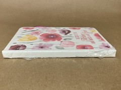 Blessed Is the Mother Who Walks With God (Flowery Journal) w/ Pink & Silver Pen