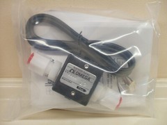 Omega Engineering FLR1012 Flow Sensor w/ cable, 0.5 to 5 L/min, 6psi, 3/8″ tube