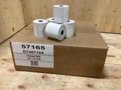 Thermal Rolls, Receipt Paper, Credit Card, Cash Register, 2.25” x 165’, 50 rolls
