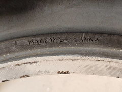 (QTY 1) Camso Solid Gray/White Ribbed Tire 5 Lug 16×5 5×115 94103112
