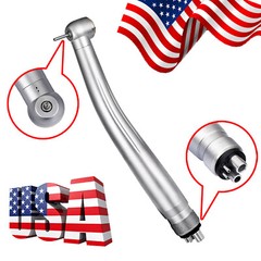 10packs Dental High Speed Handpiece Standard Push Button Single Way Spary 4 Hole