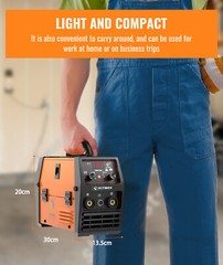 HITBOX 140A 3 in 1 MIG Welding Machine TIG MMA Semi-automatic Welder Inverter